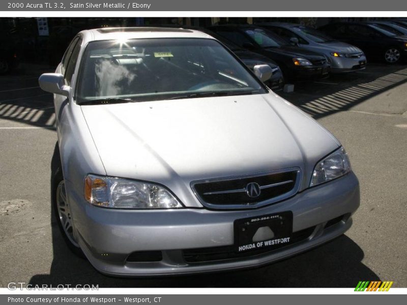 Satin Silver Metallic / Ebony 2000 Acura TL 3.2