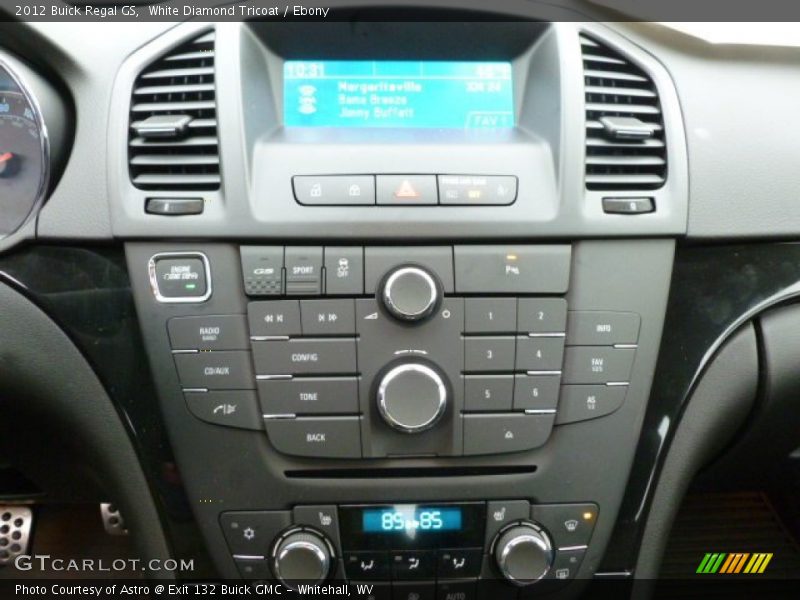 Controls of 2012 Regal GS