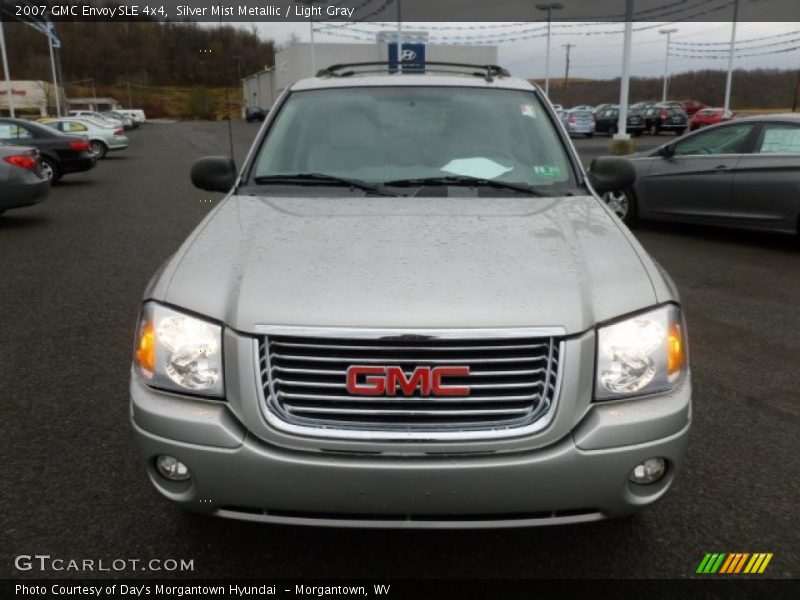 Silver Mist Metallic / Light Gray 2007 GMC Envoy SLE 4x4