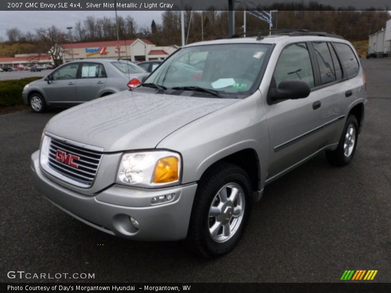 Silver Mist Metallic / Light Gray 2007 GMC Envoy SLE 4x4