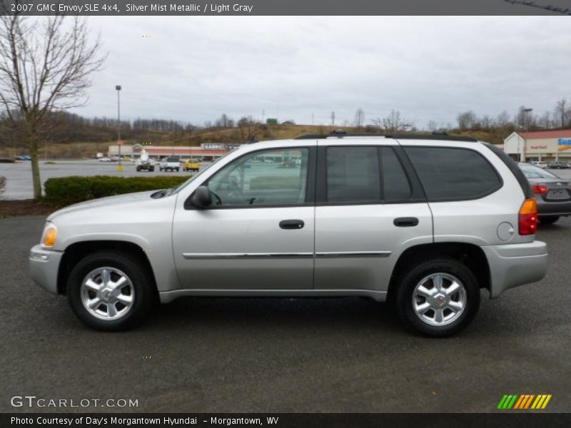 Silver Mist Metallic / Light Gray 2007 GMC Envoy SLE 4x4