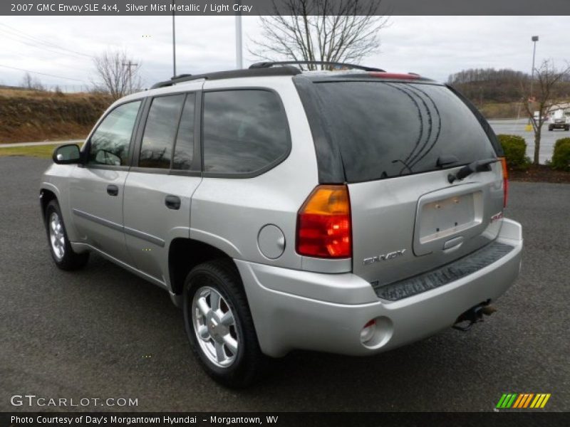 Silver Mist Metallic / Light Gray 2007 GMC Envoy SLE 4x4