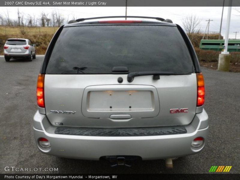 Silver Mist Metallic / Light Gray 2007 GMC Envoy SLE 4x4