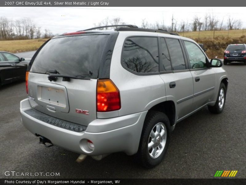 Silver Mist Metallic / Light Gray 2007 GMC Envoy SLE 4x4