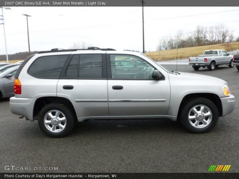 Silver Mist Metallic / Light Gray 2007 GMC Envoy SLE 4x4