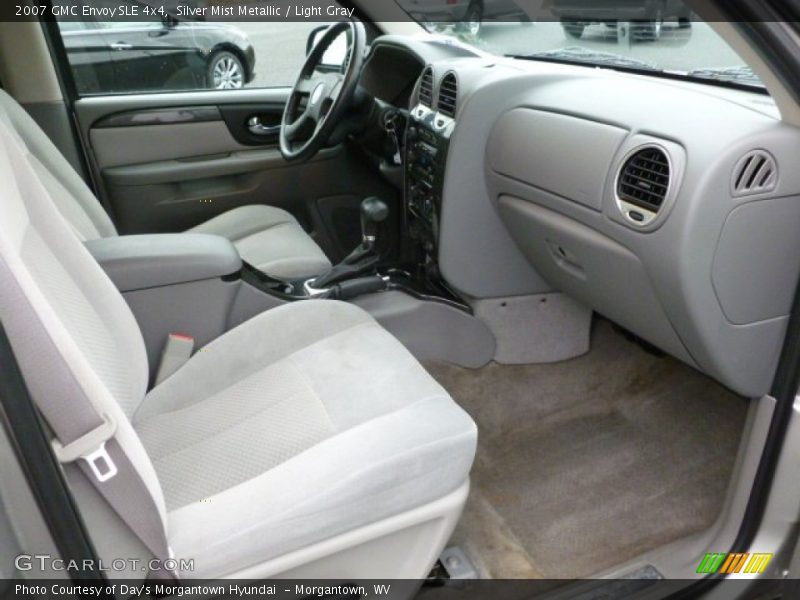 Silver Mist Metallic / Light Gray 2007 GMC Envoy SLE 4x4