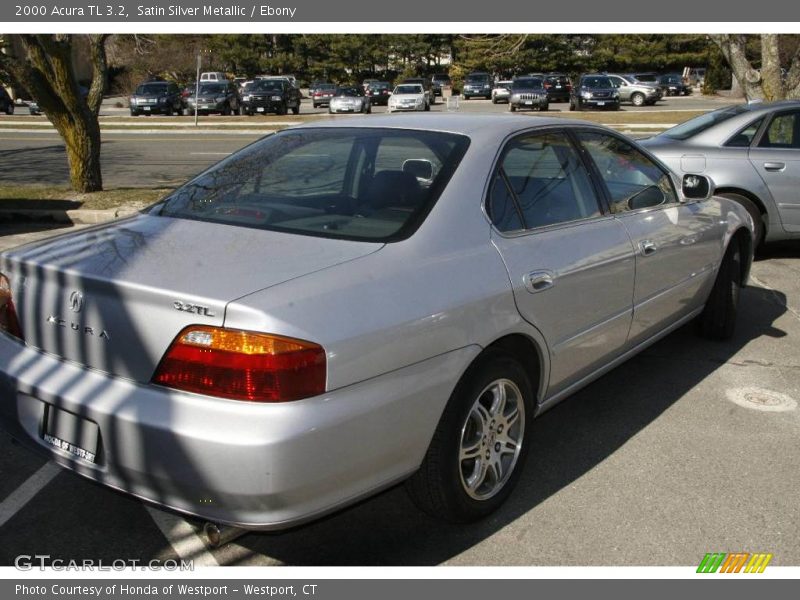 Satin Silver Metallic / Ebony 2000 Acura TL 3.2