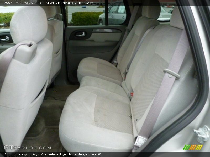 Silver Mist Metallic / Light Gray 2007 GMC Envoy SLE 4x4