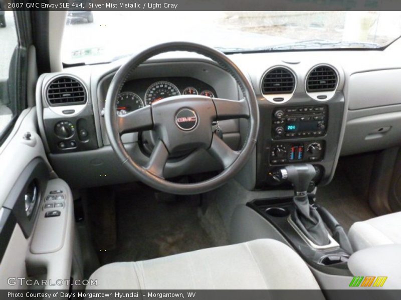 Silver Mist Metallic / Light Gray 2007 GMC Envoy SLE 4x4