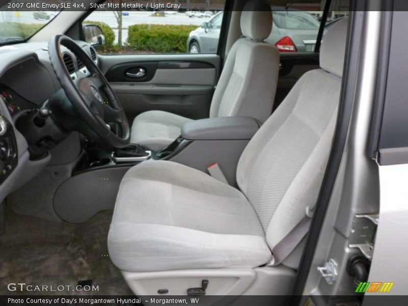 Silver Mist Metallic / Light Gray 2007 GMC Envoy SLE 4x4