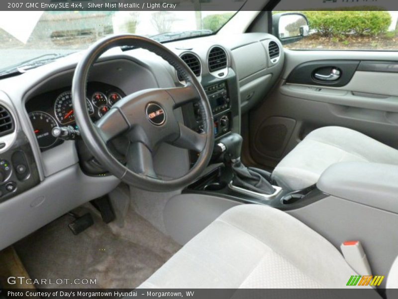 Silver Mist Metallic / Light Gray 2007 GMC Envoy SLE 4x4