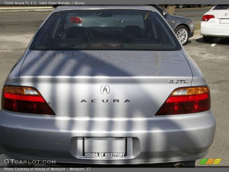 Satin Silver Metallic / Ebony 2000 Acura TL 3.2