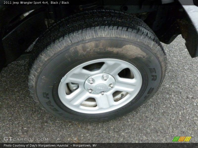 Black / Black 2011 Jeep Wrangler Sport 4x4