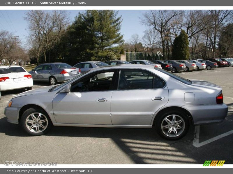 Satin Silver Metallic / Ebony 2000 Acura TL 3.2