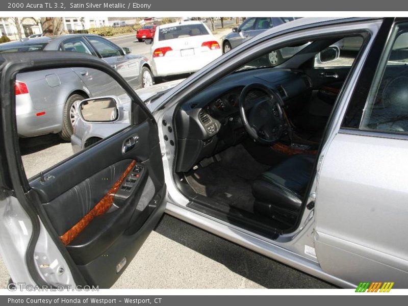 Satin Silver Metallic / Ebony 2000 Acura TL 3.2