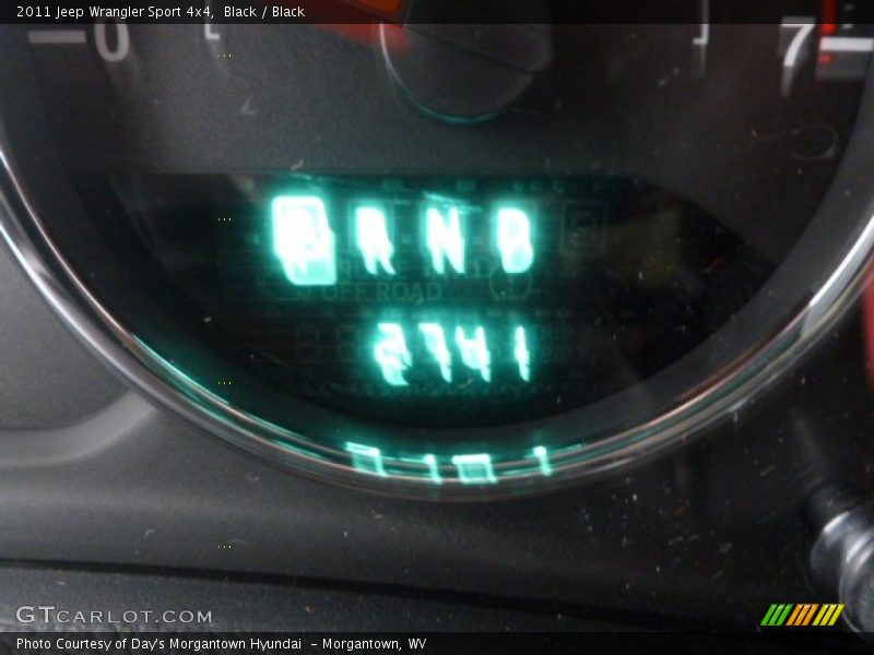 Black / Black 2011 Jeep Wrangler Sport 4x4
