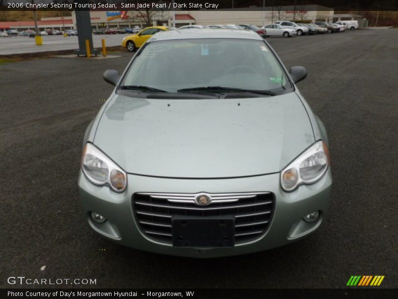 Satin Jade Pearl / Dark Slate Gray 2006 Chrysler Sebring Touring Sedan