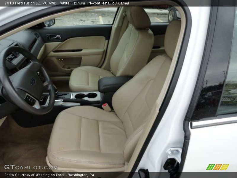 2010 Fusion SEL V6 AWD Camel Interior