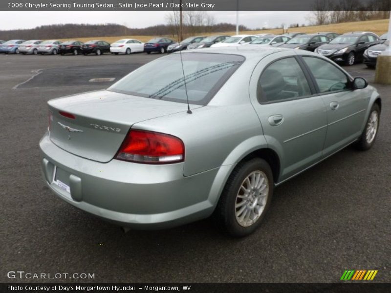 Satin Jade Pearl / Dark Slate Gray 2006 Chrysler Sebring Touring Sedan