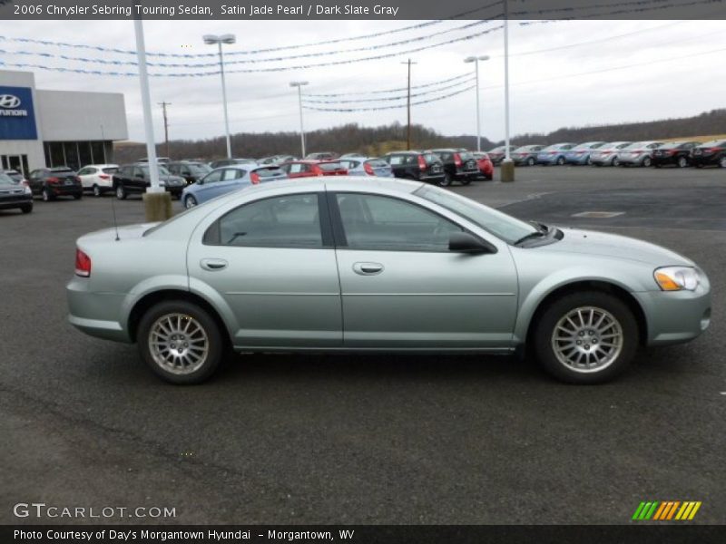 Satin Jade Pearl / Dark Slate Gray 2006 Chrysler Sebring Touring Sedan