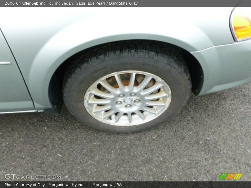 Satin Jade Pearl / Dark Slate Gray 2006 Chrysler Sebring Touring Sedan
