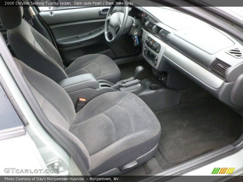 Satin Jade Pearl / Dark Slate Gray 2006 Chrysler Sebring Touring Sedan