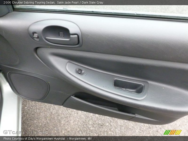 Satin Jade Pearl / Dark Slate Gray 2006 Chrysler Sebring Touring Sedan