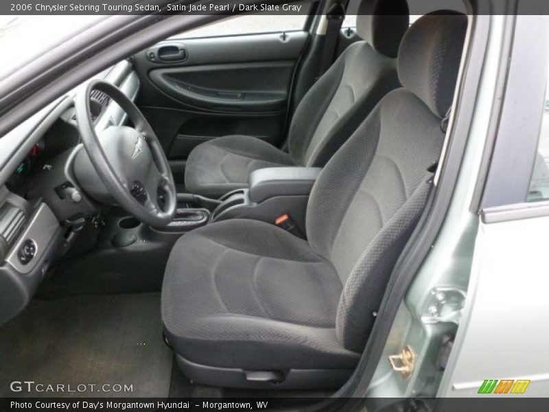Satin Jade Pearl / Dark Slate Gray 2006 Chrysler Sebring Touring Sedan