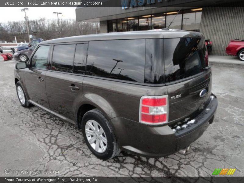 Earth Metallic / Medium Light Stone 2011 Ford Flex SE