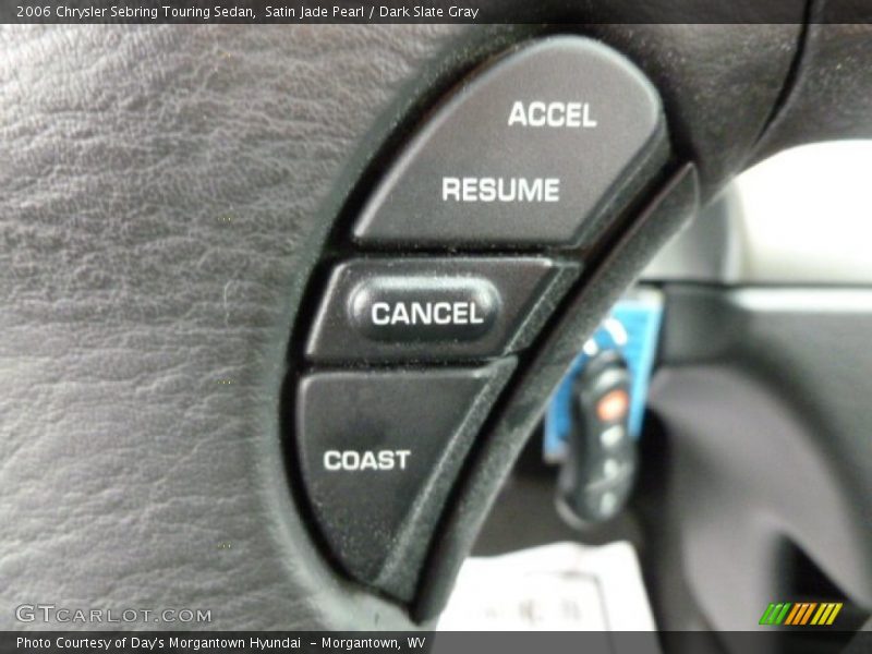 Satin Jade Pearl / Dark Slate Gray 2006 Chrysler Sebring Touring Sedan
