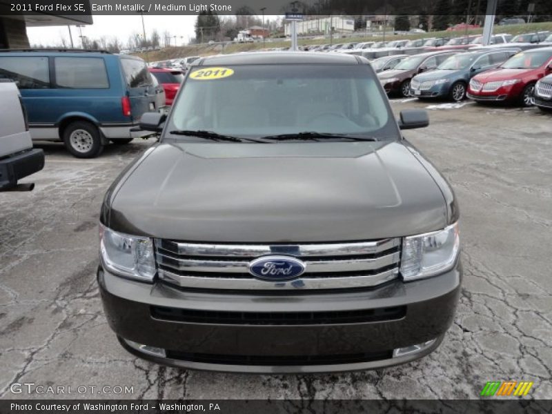 Earth Metallic / Medium Light Stone 2011 Ford Flex SE