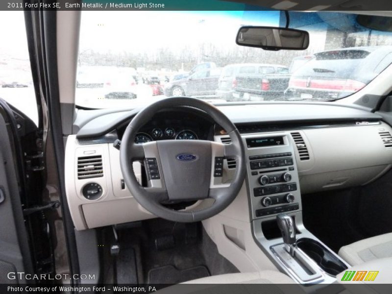 Earth Metallic / Medium Light Stone 2011 Ford Flex SE