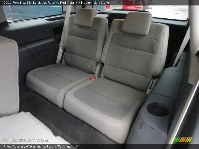 Bordeaux Reserve Red Metallic / Medium Light Stone 2011 Ford Flex SE