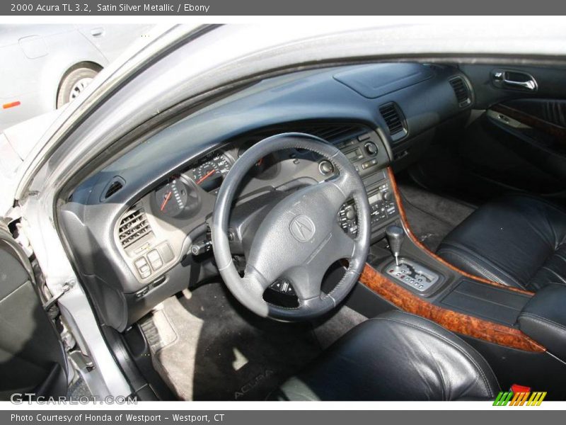 Satin Silver Metallic / Ebony 2000 Acura TL 3.2