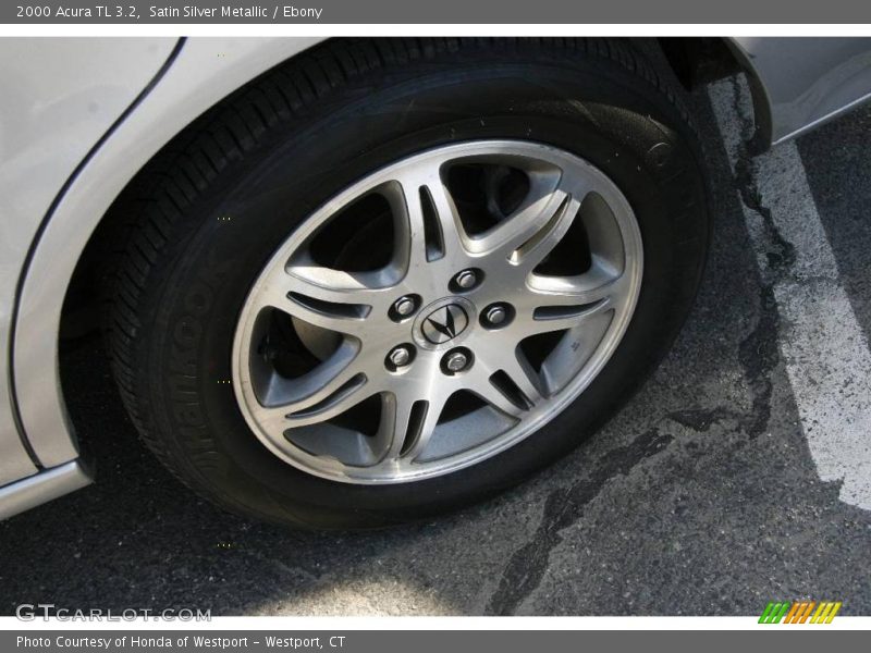 Satin Silver Metallic / Ebony 2000 Acura TL 3.2
