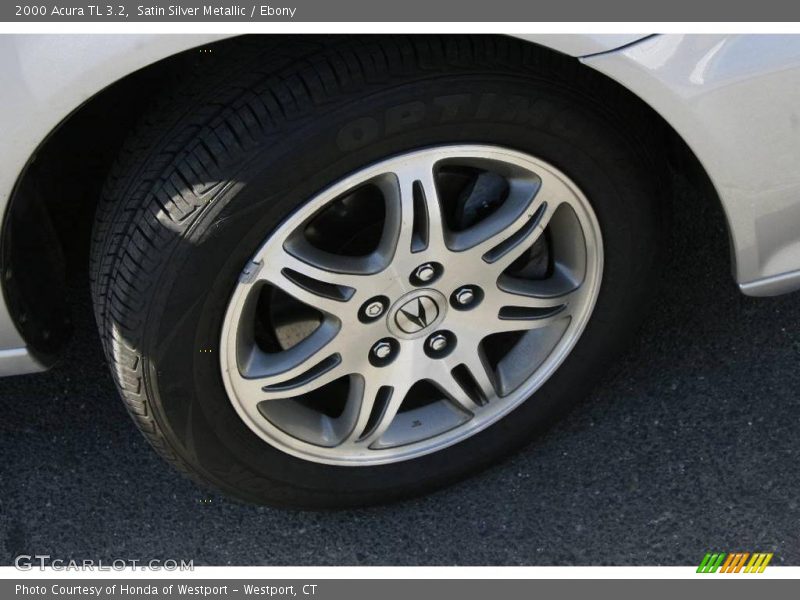 Satin Silver Metallic / Ebony 2000 Acura TL 3.2