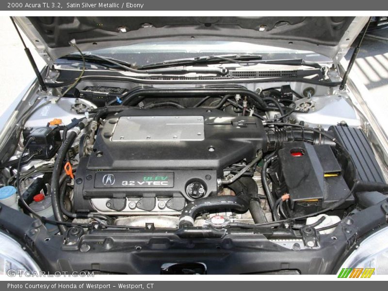 Satin Silver Metallic / Ebony 2000 Acura TL 3.2