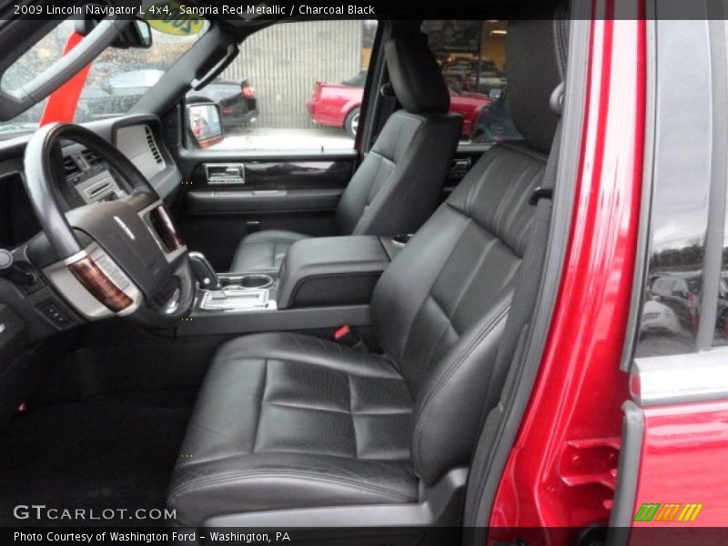  2009 Navigator L 4x4 Charcoal Black Interior