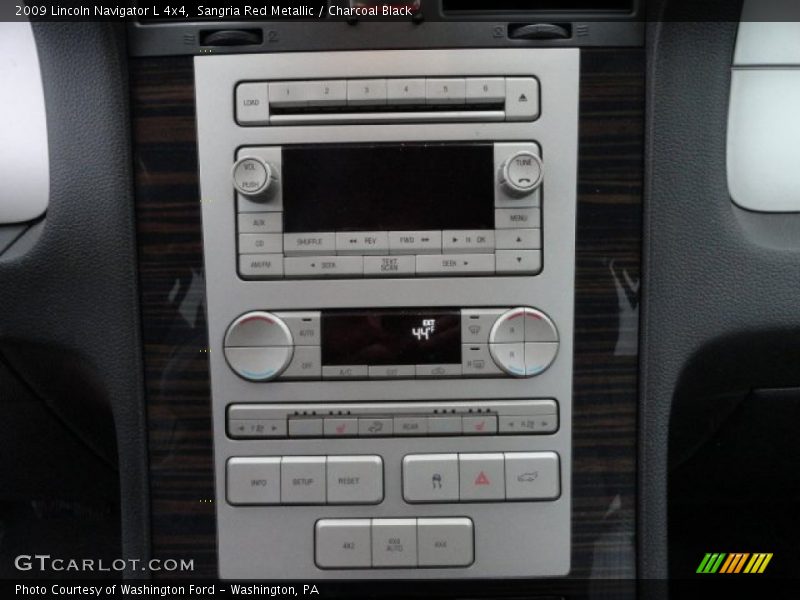 Controls of 2009 Navigator L 4x4