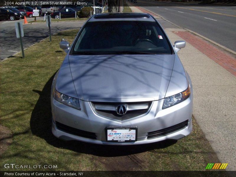 Satin Silver Metallic / Ebony 2004 Acura TL 3.2