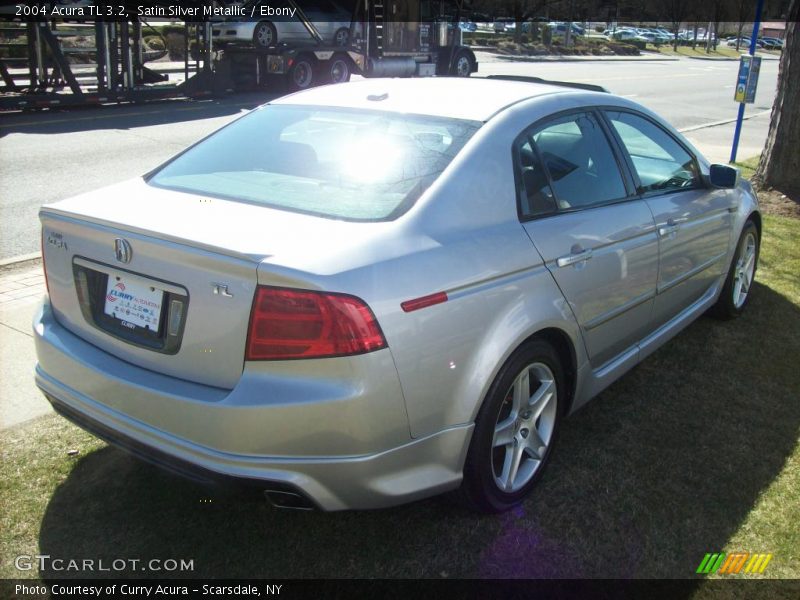 Satin Silver Metallic / Ebony 2004 Acura TL 3.2