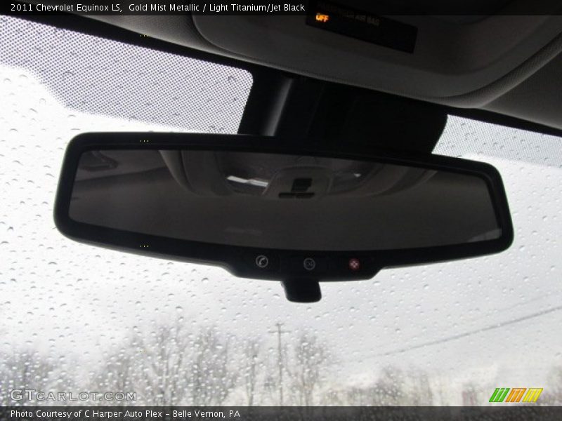 Gold Mist Metallic / Light Titanium/Jet Black 2011 Chevrolet Equinox LS