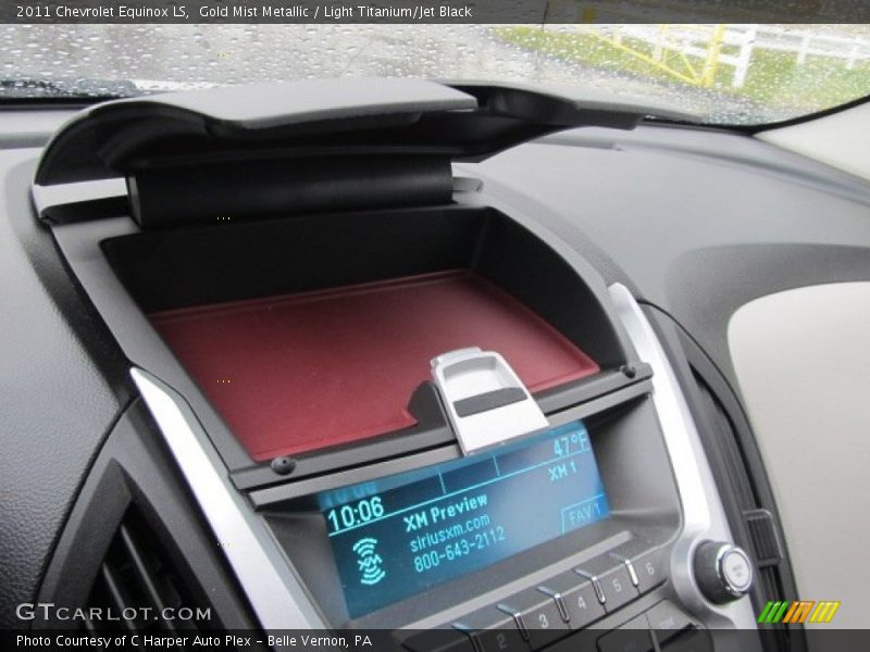 Gold Mist Metallic / Light Titanium/Jet Black 2011 Chevrolet Equinox LS