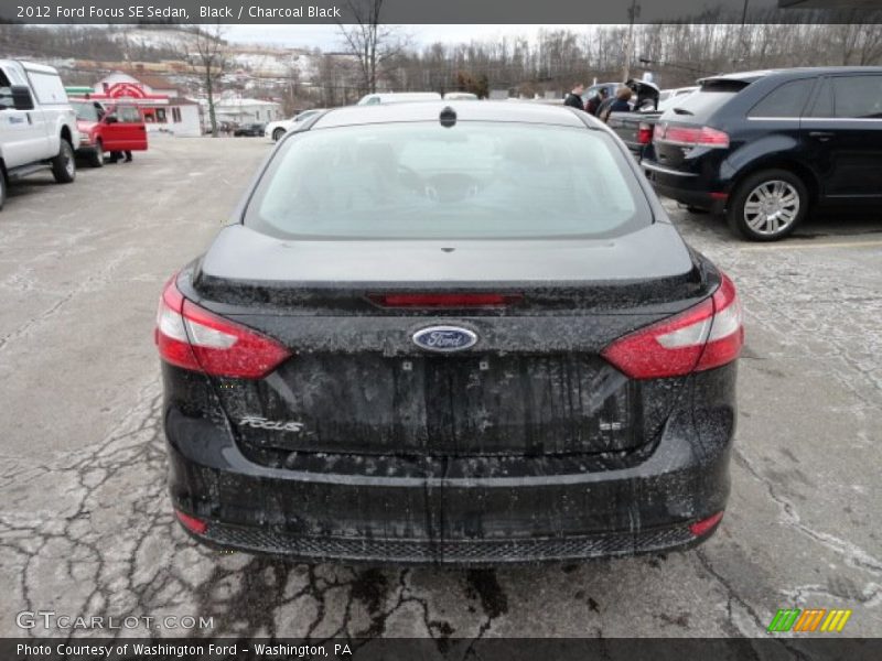 Black / Charcoal Black 2012 Ford Focus SE Sedan