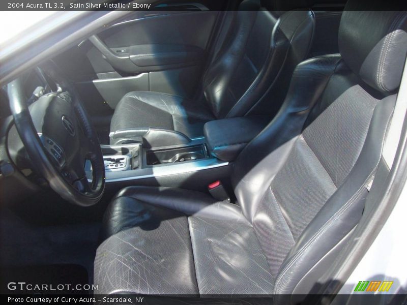 Satin Silver Metallic / Ebony 2004 Acura TL 3.2