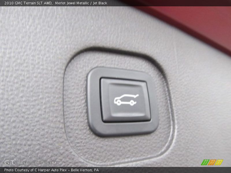 Merlot Jewel Metallic / Jet Black 2010 GMC Terrain SLT AWD