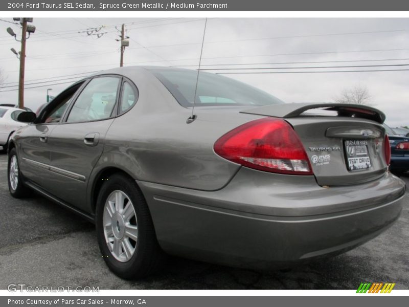 Spruce Green Metallic / Medium Parchment 2004 Ford Taurus SEL Sedan