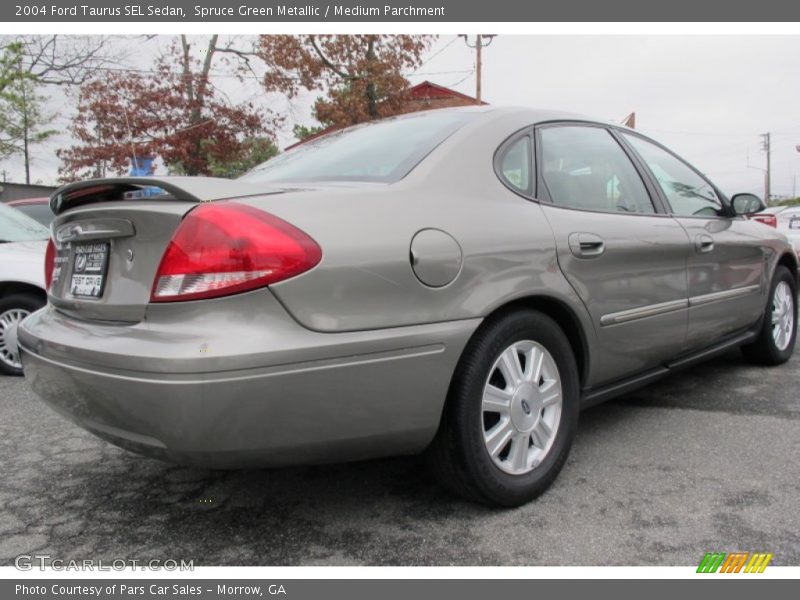 Spruce Green Metallic / Medium Parchment 2004 Ford Taurus SEL Sedan