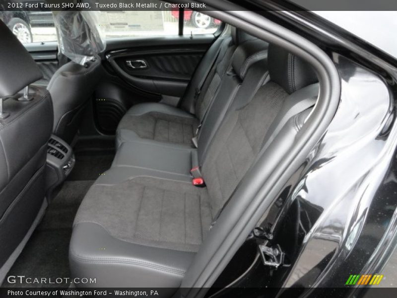  2012 Taurus SHO AWD Charcoal Black Interior