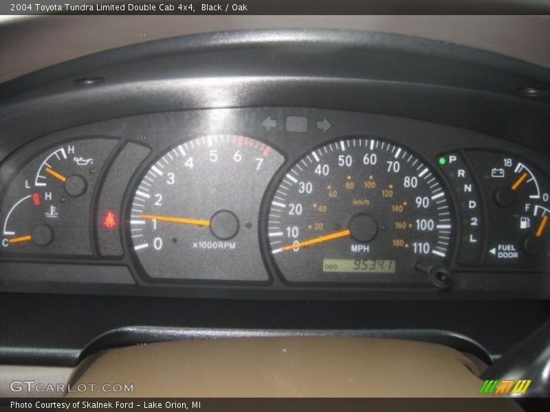 Black / Oak 2004 Toyota Tundra Limited Double Cab 4x4